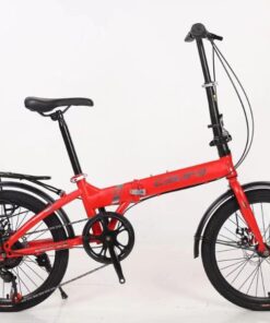 Xe đạp Gấp Califa Cg20 D Màu đỏ