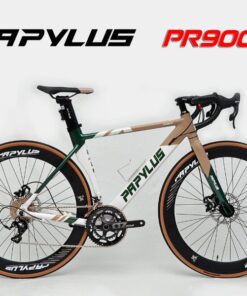 Xe đạp đua Papylus Pr900 Màu Xanh Lá Cafe