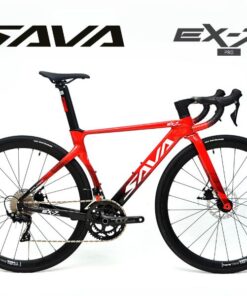 Xe đạp đua Sava EX7 Pro giảm giá 2 triệu 25 Xe đạp đua Sava Ex7 Pro Màu đỏ Ruby