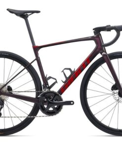 Xe đạp đua Giant Defy Adv 2 Bản 2024 Màu đỏ Sậm