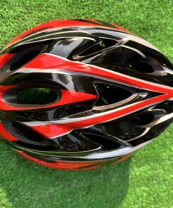 Mũ bảo hiểm xe đạp HM338 xedapso 29 Mũ Bảo Hiểm Xe đạp Hm338 đen đỏ