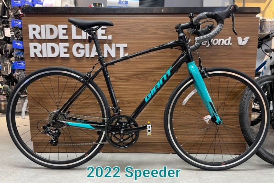 Xe đạp đua Giant Speeder bản 2022 30 Xe đạp đua Giant Speeder Bản 2022 Màu đen Xanh