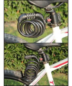 Khóa dây mật khẩu đa năng ( xe đạp, xe máy, cửa kính...vv) hàng xịn 19 Móc Treo Khóa Dây 5 Số