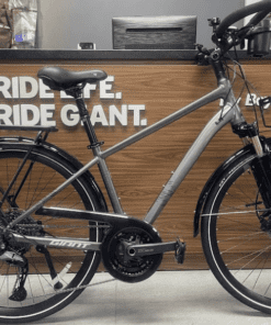 Xe đạp Touring Giant 2024 Trooper 5500 giảm giá 2M + KM 23 Xe đạp Giant Trooper 5500 Bản 2024 Màu Xám