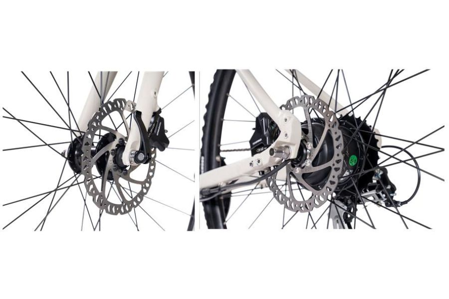 Xe đạp điện trợ lực Giant FastRoad E+ bản 2021 35 Phanh đĩa Xe điện Trợ Lực Giant Fastroad E+ Bản 2021