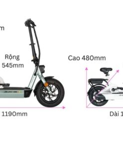 Pô Tăng Có Thể Gấp Xe điện Giant Jiejing Tz