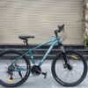 Xe đạp địa hình Blazebike MT66 Full nhôm, bộ đề Shimano chính hãng 7 Xe đạp địa Hình Blazebike Mt66 Màu Xanh
