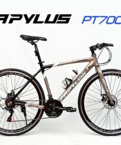 Xe đạp touring Papylus PT700S giảm giá 200K + KM 39 Xe đạp Touring Papylus Pt700s Màu Ghi đen