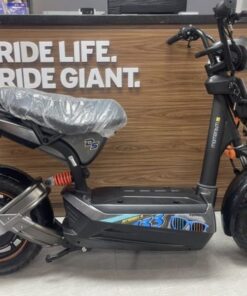 Xe điện Giant ELEM 133DS bản 2021 (4 bình) 24 Xe điện Giant Elem 133ds (4 BÌnh) Bản 2021 Màu đen