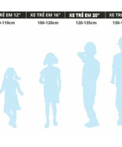 Kích Thước Phù Hợp Với Từng Dòng Xe Trẻ Em Giant Stp 24 Bản 2022