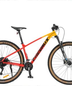 Xe đạp địa hình Chevaux Toto 2024 quà tặng HOT 35 Xe đạp địa Hình Chevaux Toto Bản 2024 Màu đỏ Cam