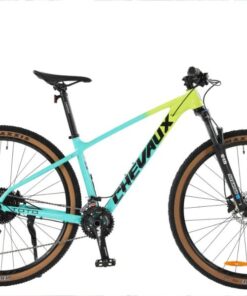 Xe đạp địa hình Chevaux Toto 2024 quà tặng HOT 33 Xe đạp địa Hình Chevaux Toto Bản 2024 Màu Xanh Vàng