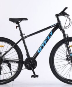 Xe đạp địa hình mtb Dtfly B100 23 Xe đạp địa Hình Mtb Dtfly B100 Màu đen Xanh