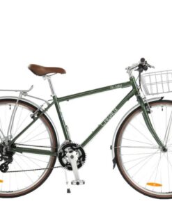 Xe đạp touring Chevaux FK Max 25 Xe đạp đường Phố Chevaux Fk Max Màu Xanh Rêu