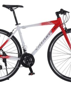Xe đạp đường Phố Touring Satako Crown Màu đỏ Trắng