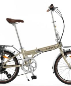 Xe đạp Gấp Chevaux Fuku Màu Nâu