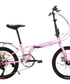 Xe đạp gấp Dtfly 6s 12 Xe đạp Gấp Dtfly 6s Màu Hồng