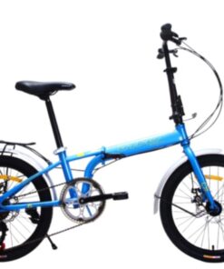 Xe đạp gấp Dtfly 6s 13 Xe đạp Gấp Dtfly 6s Màu Xanh