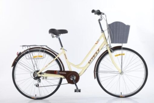 Xe đạp Nữ Dtfly City Màu Vàng