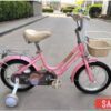 Xe đạp Trẻ Em Shukyo F2 Cho Bé Gái Màu Hồng