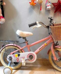 Xe đạp Trẻ Em Xaming 11 Màu Hồng ảnh Thật