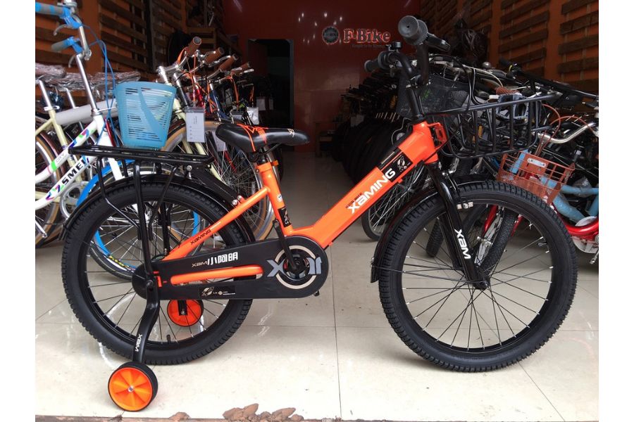 Xe đạp trẻ em Xaming 20 37 Xe đạp Trẻ Em Xaming 20 Màu Cam