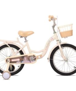 Xe đạp Trẻ Em Bé Gái Shukyo S3 Màu Kem