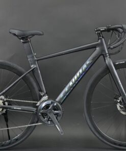 Xe đạp đua Senidas RS350 khung nhôm, tay đề lắc, cối nổ siêu to 40 Xe đạp đua Senidas Rs350 Màu đen