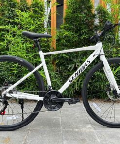 Xe đạp touring Senidas T200 34 Xe đap Touring Senidas T200 Màu Trắng ảnh Thật