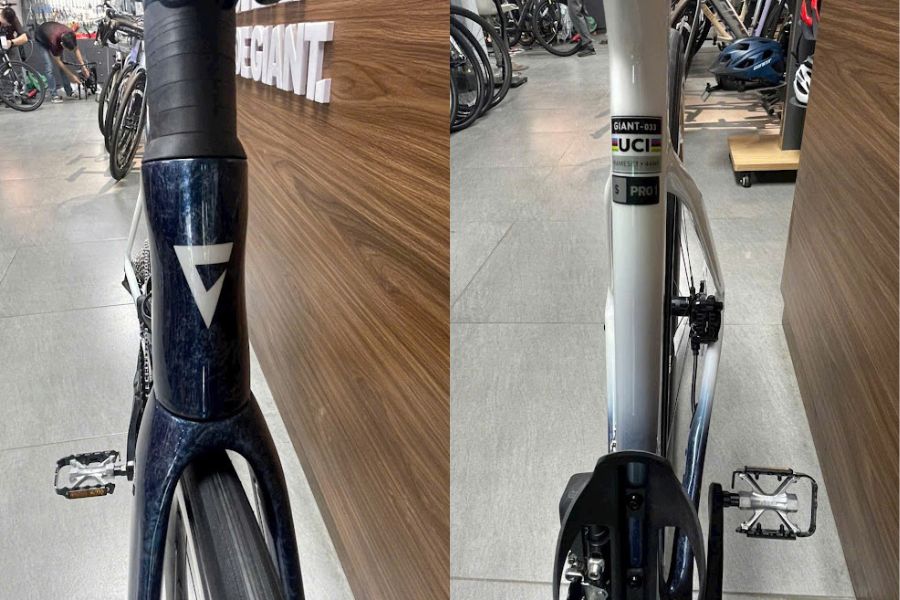 Xe đạp đua road Giant Propel adv pro 1-gz bản 2025 28 ống Cổ Và ống đứng