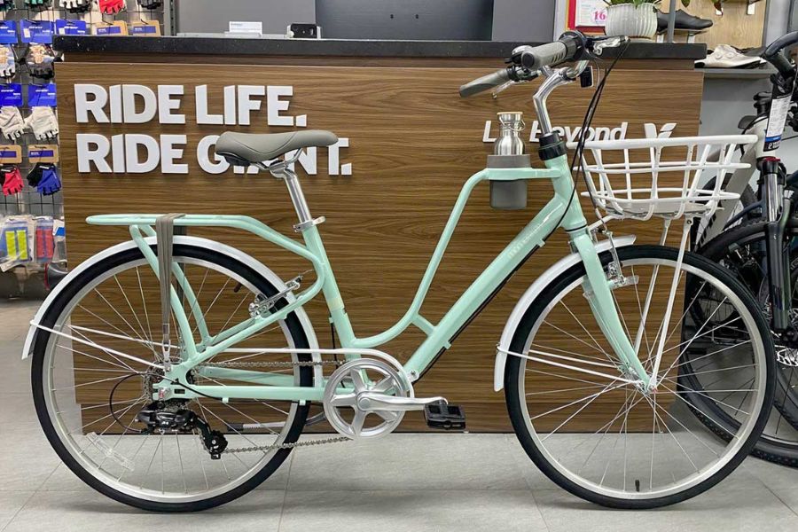 Xe đạp Nữ Momentum Ineed Latte 26 Bản 2026 Màu Bạc Hà