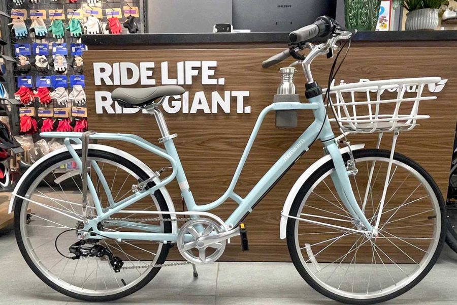 Xe đạp Nữ Momentum Ineed Latte 26 Bản 2026 Màu Xanh Nhạt