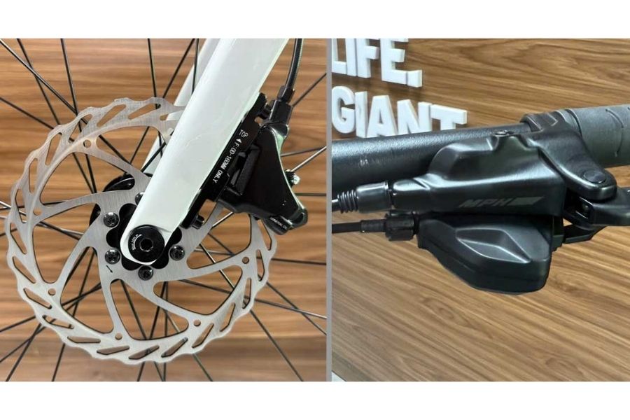 Xe đạp đường phố Giant Escape Plus 1 bản 2026 27 Bộ Phanh Dầu Xe đạp đường Phố Giant Escape 1 Plus Bản 2026