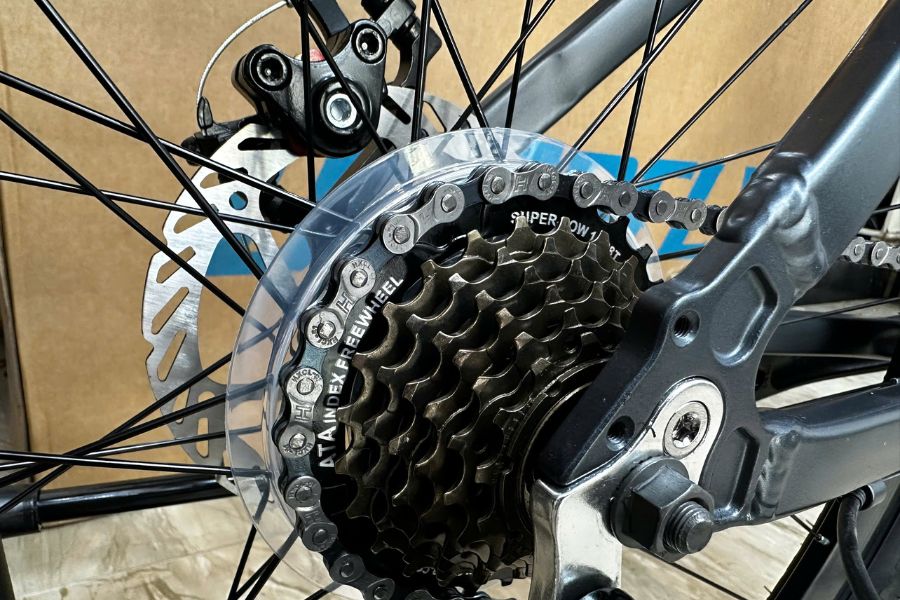 Xe đạp địa hình Deepfly MT33 khung nhôm Shimano chính hãng 51 Líp Ata 7 Tầng Xe đạp địa Hình Deepfly Mt33