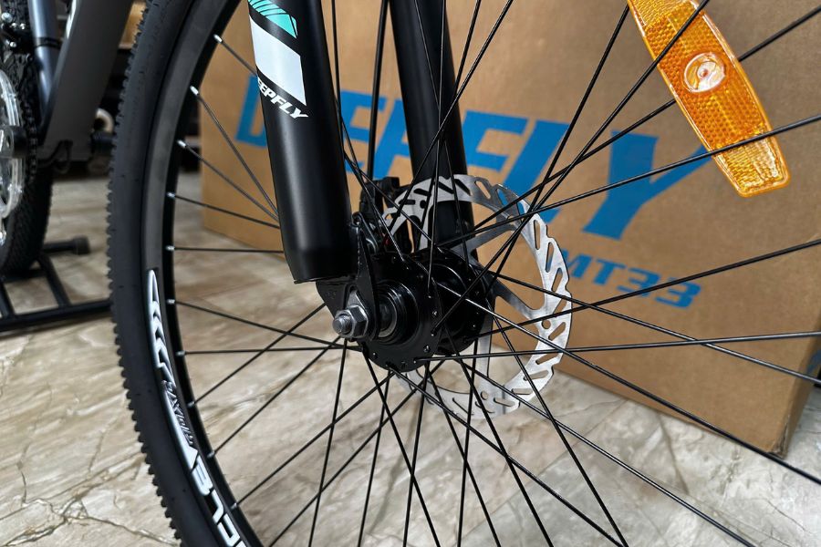 Xe đạp địa hình Deepfly MT33 khung nhôm Shimano chính hãng 53 Mayo Thép, Phanh đĩa Cơ Xe đạp địa Hình Deepfly Mt33