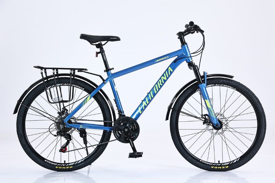 Xe đạp địa hình California 230CC bản 2024 48 Xe đạp địa Hình California 230cc Bản 2024 Màu Xanh