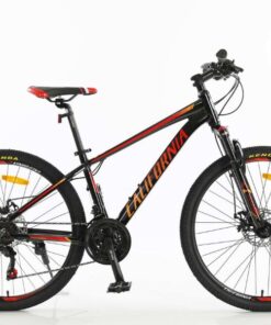 Xe đạp địa Hình California 260cc Bản 2024 Màu đen đỏ