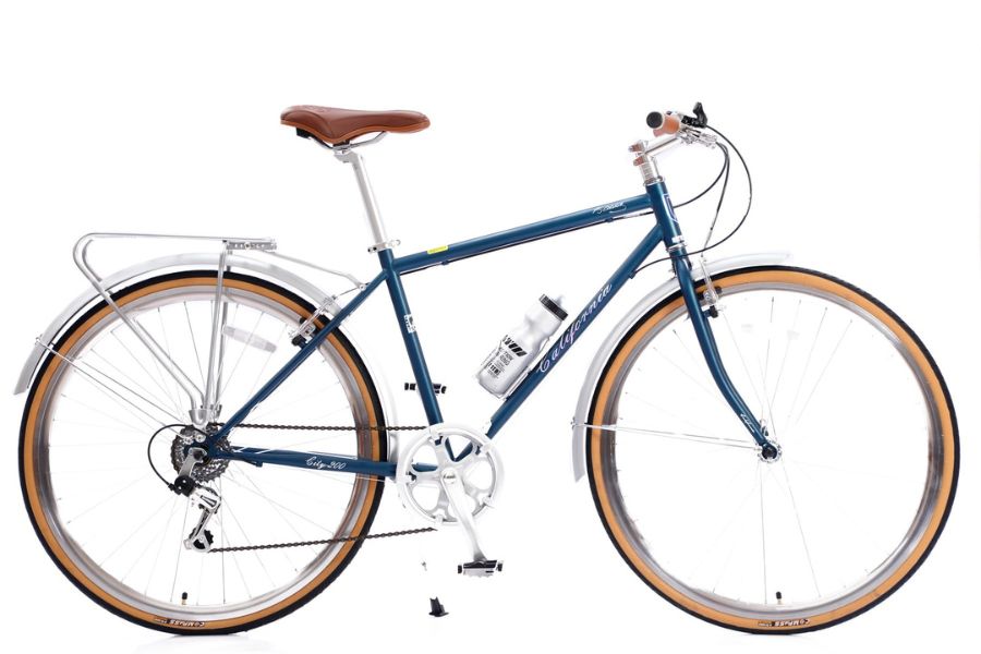 Xe đạp đường phố California City 200 bản 2022 40 Xe đạp đường Phố California City 200 Bản 2022 Màu Xanh Thẫm