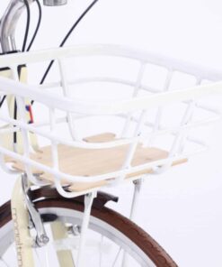 Xe đạp đường phố California Modeltime Cacao 46 Giỏ Trước Xe đạp đường Phố California Modeltime Cacao