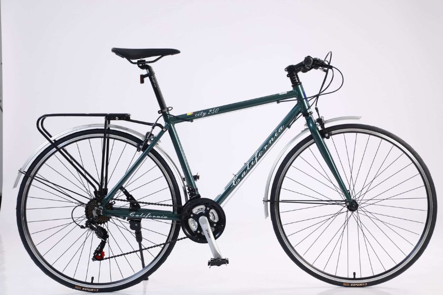 Xe đạp đường phố California City 250 bản 2022 43 Xe đạp đường Phố California City 250 Bản 2022 Màu Xanh Ngọc