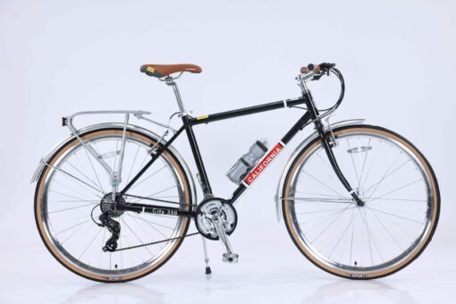Xe đạp đường Phố California City 350 Bản 2024 Màu đen