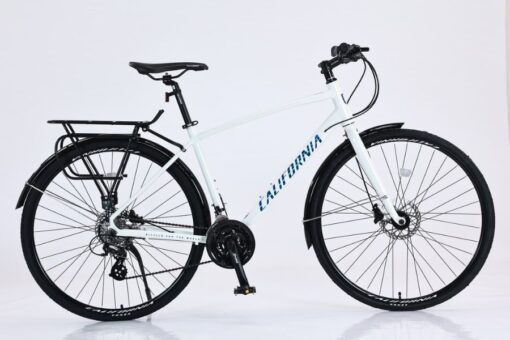 Xe đạp đường Phố California City 450 Màu Trắng
