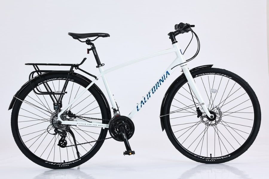 Xe đạp đường phố California City 450 43 Xe đạp đường Phố California City 450 Màu Trắng