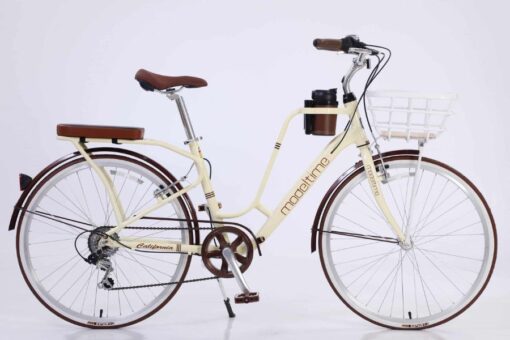 Xe đạp đường Phố California Modeltime Cacao Màu Vàng Sữa