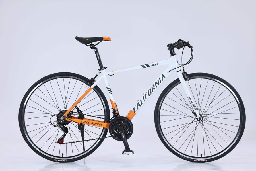 Xe đạp đường phố California S680 bản 2024 48 Xe đạp đường Phố California S680 Bản 2024 Màu Trắng