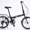Xe đạp gấp California Time 7s khung nhôm 51 Xe đạp Gấp California Time 7s Khung Nhôm Màu đen