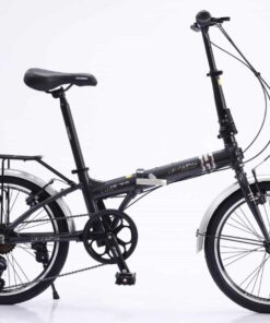 Xe đạp Gấp California Time 7s Khung Nhôm Màu đen