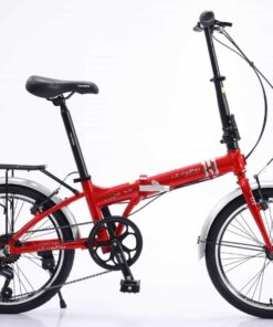 Xe đạp gấp California Time 7s khung nhôm 38 Xe đạp Gấp California Time 7s Khung Nhôm Màu đỏ