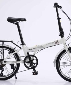 Xe đạp Gấp California Time 7s Khung Nhôm Màu Trắng