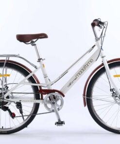 Trang chủ xedapso 67 Xe đạp Nữ California Modeltime Mango Bản 2022 Màu Trắng